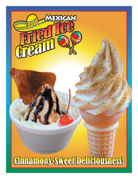 soft serve flyer