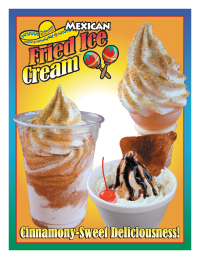 soft serve flyer