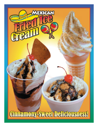 soft serve flyer